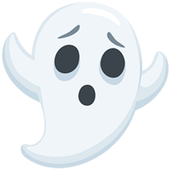 Facebook Messenger ghost emoji image