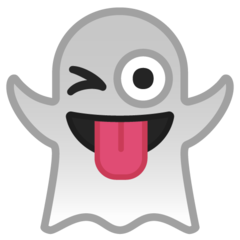 Google ghost emoji image