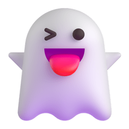 Microsoft Teams ghost emoji image