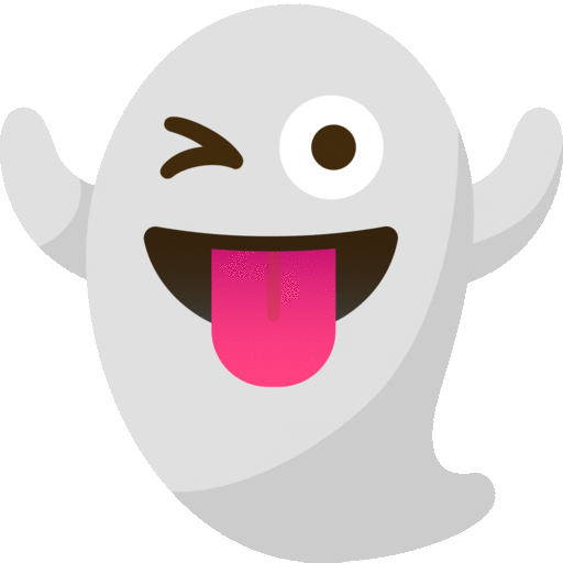 Noto Emoji Animation ghost emoji image