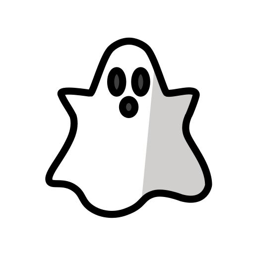Openmoji ghost emoji image