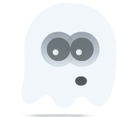 Skype ghost emoji image