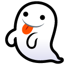 SoftBank ghost emoji image