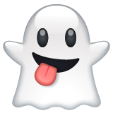 Whatsapp ghost emoji image