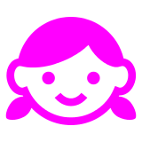 Docomo girl emoji image