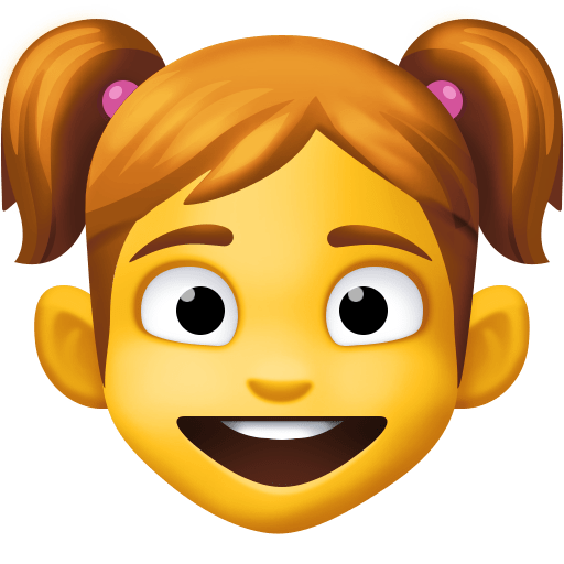 Facebook girl emoji image