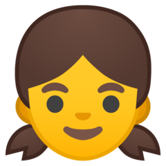 Google girl emoji image