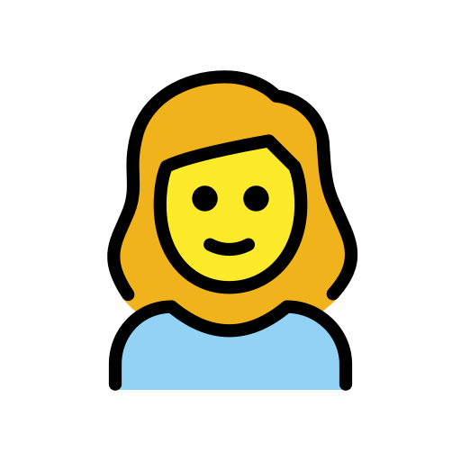 Openmoji girl emoji image