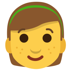 Skype girl emoji image
