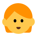 Toss girl emoji image