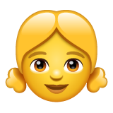 Whatsapp girl emoji image