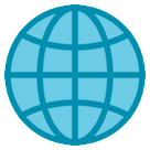 HTC globe with meridians emoji image