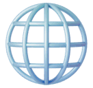 Huawei globe with meridians emoji image