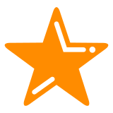 Docomo glowing star emoji image