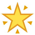 HTC glowing star emoji image