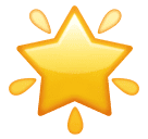 Huawei glowing star emoji image