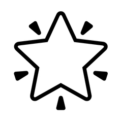 Noto Emoji Font glowing star emoji image