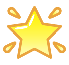 SoftBank glowing star emoji image