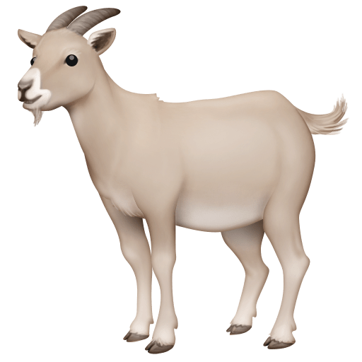 Facebook goat emoji image