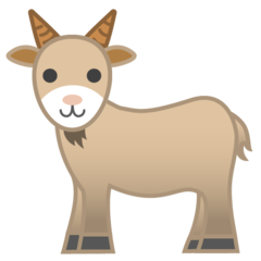 Google goat emoji image