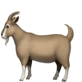 IOS/Apple goat emoji image
