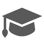 au by KDDI graduation cap emoji image