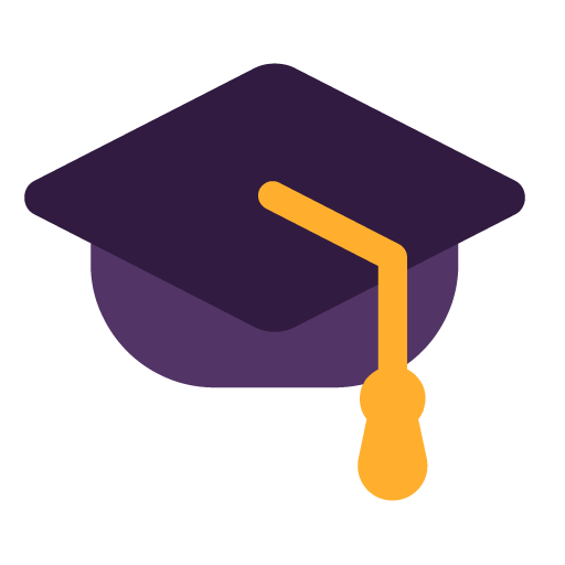 Microsoft graduation cap emoji image