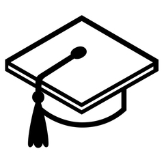 Noto Emoji Font graduation cap emoji image