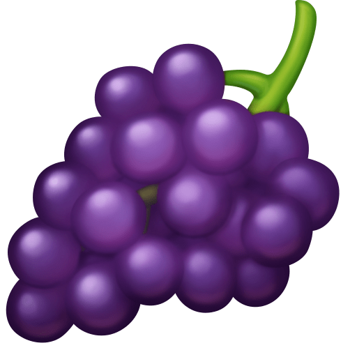 Facebook grapes emoji image