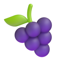 Microsoft Teams grapes emoji image