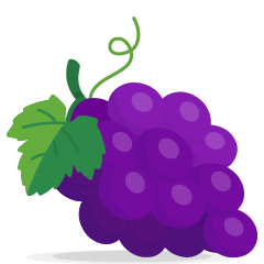 Skype grapes emoji image