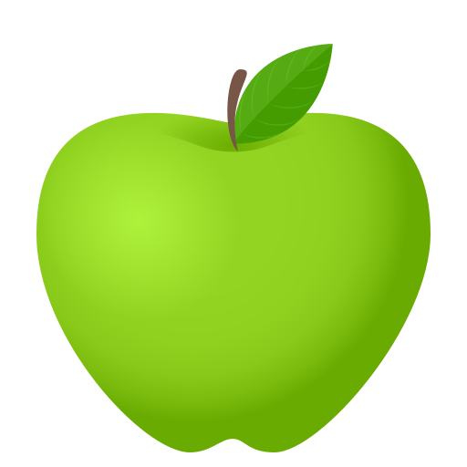 JoyPixels green apple emoji image
