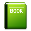 LG green book emoji image