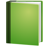 Whatsapp green book emoji image