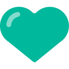 Mozilla green heart emoji image