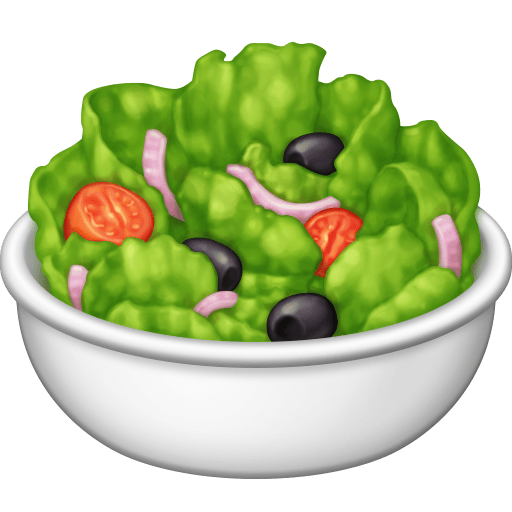 Facebook Green Salad emoji image