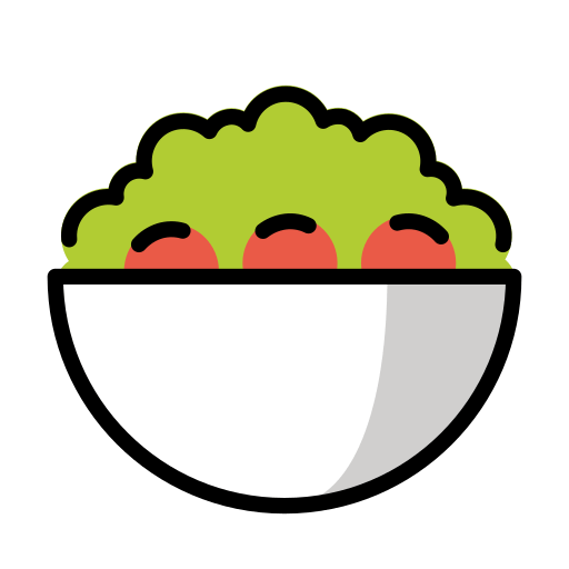 Openmoji Green Salad emoji image