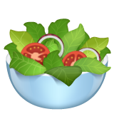 Whatsapp Green Salad emoji image
