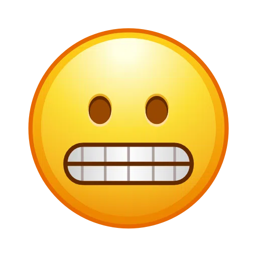 Telegram Grimacing Face emoji image