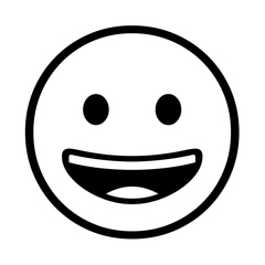 Noto Emoji Font Grinning Face emoji image