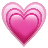 IOS/Apple growing heart emoji image