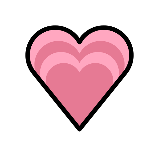 Openmoji growing heart emoji image