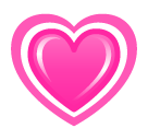 SoftBank growing heart emoji image