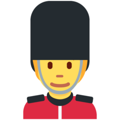 Twitter guardsman emoji image