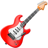 IOS/Apple guitar emoji image