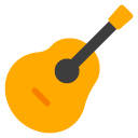 Toss guitar emoji image