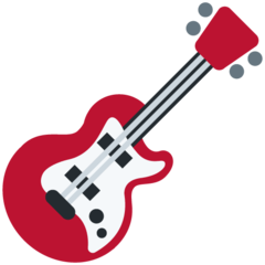 Twitter guitar emoji image