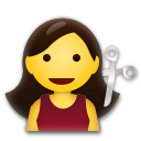 LG haircut emoji image