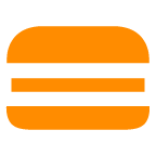 au by KDDI hamburger emoji image