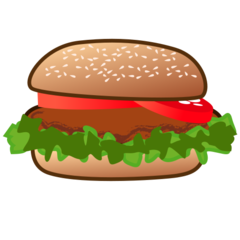 Emojidex hamburger emoji image